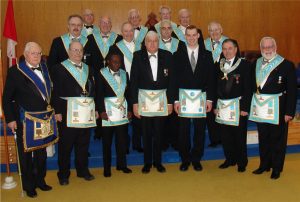 Past Master’s Night — W. Bro R.J. Storie as acting Master