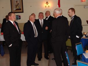 50th Reciprocal Visit. Our sincere thanks to these Ladies of Nickel Lodge, who looked after the meal.
