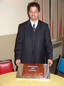 50th Reciprocal Visit - Our Initiate: Bro. Leduc.