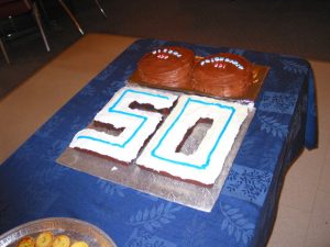 50th Reciprocal Visit. Our sincere thanks to these Ladies of Nickel Lodge, who looked after the meal.