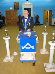 50th Reciprocal Visit - Our Veteran: V.W. Bro. John J. Gilpin.