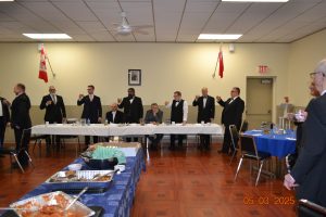 D.D.G.M R. W. Bro. John Miszczak Official Visit and Festive Board 05 March 2025