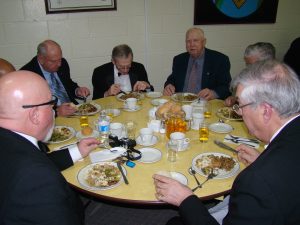 March - ...then the business of the evening.