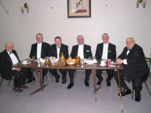 March - The District Deputy Grand Master's Official Visit.