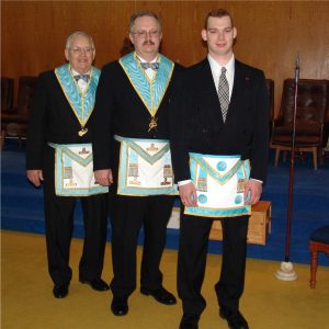 Brothers Fleming. Three Brothers who are Fathers & Sons. 3 Generations of 5 that have been Nickel Lodge members.