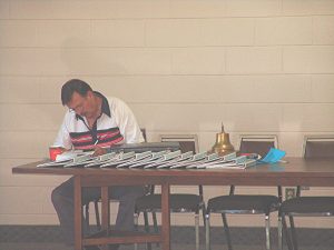 The Master's Breakfast Meeting - June 2006. Last minute notes by the Master.