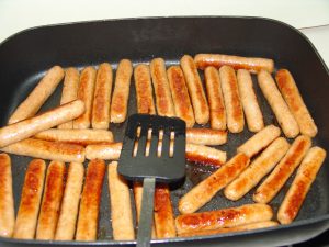 The Master's Breakfast Meeting - June 2006. Sausages are part of the fare.