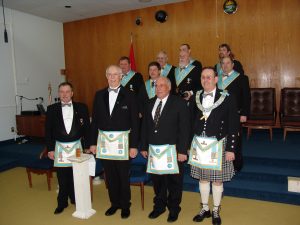 Step-Up Night 2007 - Third Degree for Brother Terry Beange.