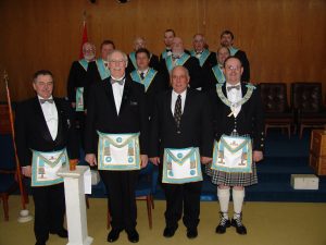 Step-Up Night 2007 - Third Degree for Brother Terry Beange.