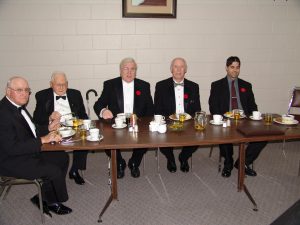 Past Master's Night in November for Brother Eric Lafleur's Second Degree with the Traditional Venison Dinner.