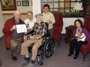 50 Year Pin Presentation to Brother John McDougall.