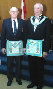 2007 Nickel Lodge Installation and Investiture of Officers - Worshipful Brother George Nichols.