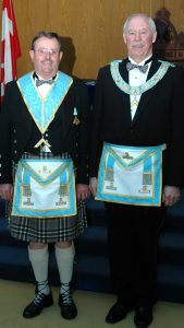 2007 Nickel Lodge Installation and Investiture of Officers - Worshipful Brother George Nichols.