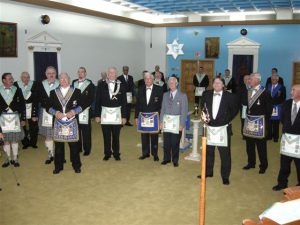 September Start-Up - Third Degree for Brother Marc Petrick with our new DDGM - Right Worshipful Brother Ed Rennie.