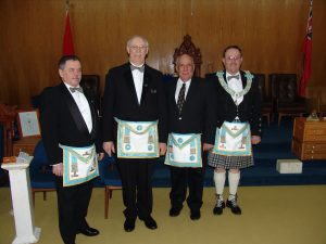 Step-Up Night 2007 - Third Degree for Brother Terry Beange.