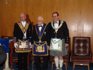 District Deputy Grand Master, Right Worshipful Brother Peter Gordon's Official Visit - First Degree Exemplification.
