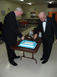 Past Master's Night in November for Brother Eric Lafleur's Second Degree with the Traditional Venison Dinner.