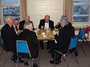 A formidable Kitchen Crew.