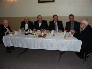 Banquet hour was most rewarding!