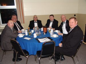 Banquet hour was most rewarding!