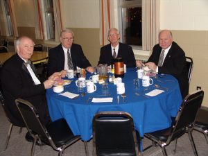 Banquet hour was most rewarding!