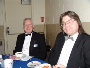 Banquet hour was most rewarding!