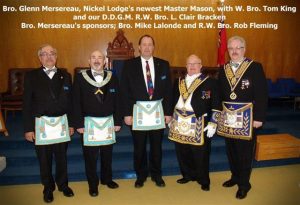 Nickel Lodge March 19th 2014 Meeting.