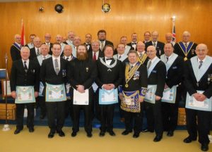Nickel Lodge makes 56th Reciprocal Visit to Friendship Lodge. Led by W. Bro. Stephen Fleming, our Members travelled to Friendship Lodge No. 691 and were greeted by W. Bro. Ryan Lipic for the second half of the 2015-2016 Reciprocal Visit, at which time they Passed Bro. Richard Larson.