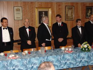 R.W. Bro. Ed Rennie, DDGM Official Visit to Gore Bay Lodge No. 472. November 2007.