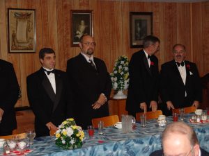 R.W. Bro. Ed Rennie, DDGM Official Visit to Gore Bay Lodge No. 472. November 2007.