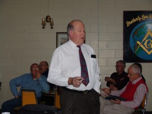 Representatives from Algonquin Lodge No. 536 and Friendship Lodge No. 691 Lay Wreaths November 11th at the Copper Cliff Legion Branch 224. 2007.