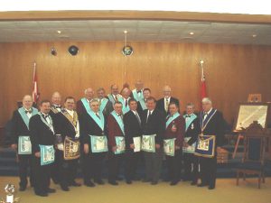 A Degree Team of Shriners from the Sudbury-Manitoulin District. 2005.
