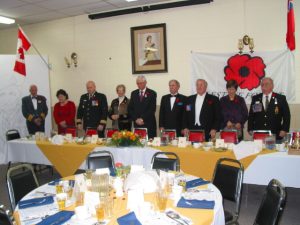 Second Annual Sudbury Manitoulin District Veterans' Appreciation Night, hosted by Bethel Lodge A.F. & A.M. No. 699 G.R.C. Dinner.