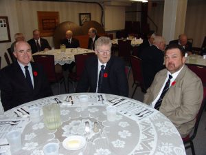 Hosted by Doric Lodge. Veterans recognised in a special open lodge ceremony.
