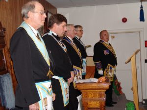 Doric Lodge Recognises Veterans during Legion Week.