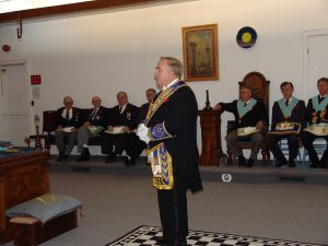 Doric Lodge Veterans' Recognition ceremony.