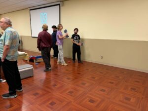 A rainy day didn't stop our summer BBQ and games